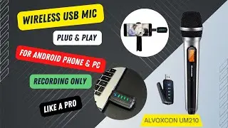 ALVOXCON UM210 WIRELESS USB MIC