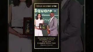G Square Regal Park Wins Times Business Award 2025 | Promising Investment Residential Layout