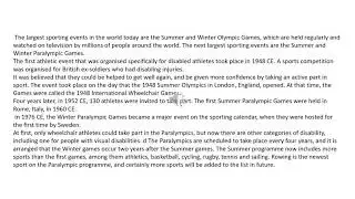 unit 3 the olympic gamesv
