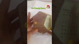 Blinkit carry bag से बना Eco-Friendly Calendar Ball♻️ #smileblissart #ytshorts #shorts #viralvideo