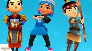 Subway Surfers Special Character's Outfits #3 - Qin, Hou, and Maeko