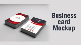 Business Card Mockup in Photoshop Bangla Tutorial | Shadin Creative Design