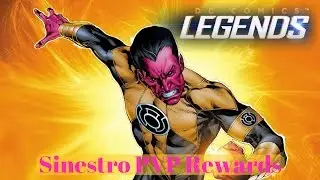DC Legends Sinestro PVP Rewards