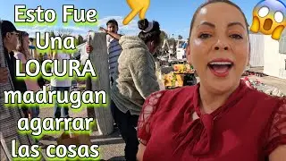 ESTO FUE UNA LOCURA😱MADRUGAN AGARRAR LAS COSAS😱 aqui se vende todo😳#NoemyBLaSalvadoreña