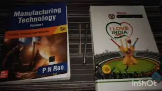 Manufacturing Technology Vol 1 PN Rao Sir