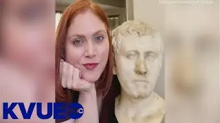 Roman bust found at Austin Goodwill now on display at San Antonio museum | KVUE