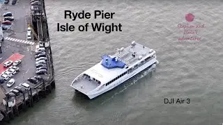 Ryde Pier by drone
