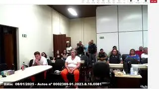 Sessão de Julgamento do Tribunal do Júri - Faxinal/PR - 08/01/2025