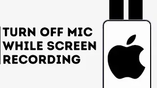 How to Turn Off Mic While Screen Recording on iPhone