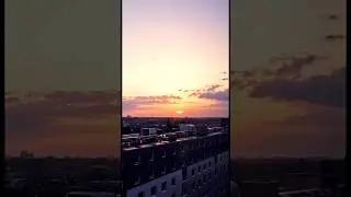 Golden hour time lapse