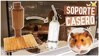 Soporte para bebedero de hamster