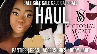 VICTORIA'S SECRET HAUL! PANTIES & BRAS + ACCESORIES & BODY CARE #haul #2024 PLUS SIZE