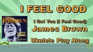I Feel Good - James Brown - Ukulele Play Along - I Got You (I Feel Good)