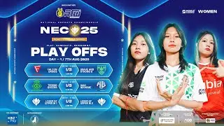 NEC 2025 MLBB W Playoff Stage Day 1 LIVE 📺