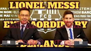 LEAKED!!! MESSI CONTRACT DEMAND WILL SHOCK YOU.