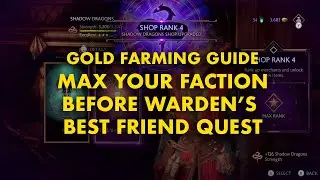 Max your Faction Shop before Warden's Best Friend (Gold Guide) | Dragon Age: The Veilguard