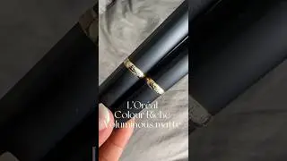 L&rsquo;Or&eacute;al color riche voluminous matte lipstick swatch #loreal