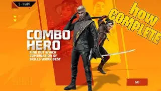 how to complete combo hero event freefire #freefire