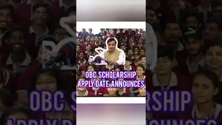 Apply For OBC Scholarship For Free - Class I to Higher Education - Apply Date Announces#scholarship