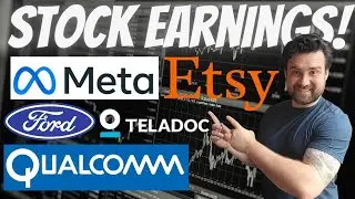 Live Stock Market Earnings Reaction! Meta Platforms, Etsy Stock, Ford Stock, Qualcomm