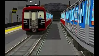Viagem Na Linha verde Do Metro De Lisboa