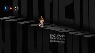 3D Text Art and Athena Design with Photoshop and Illustrator