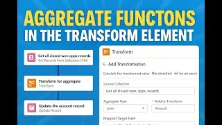 FLOW24: АГРЕГАТНЫЕ ФУНКЦИИ В ЭЛЕМЕНТЕ ПРЕОБРАЗОВАНИЯ В SALESFORCE FLOW || ЭЛЕМЕНТ ПРЕОБРАЗОВАНИЯ ...