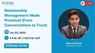 Relationship Management Made Practical (From Conversations to Trust)
