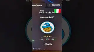 Who is Lombardia FC🤔 #fcmobile #fc25 #fcmobile25
