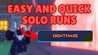 BEST GEAR BUILD/COMBO to SOLO NIGHTMARE MODE in Pixel Blade