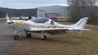 Aerospool WT9 Dynamic landing at Airfield Punitz | Silvester Fly-In 2017