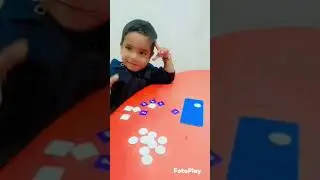 🤩# Subject :- Numeracy kit activity 👉Topic  :- Tens frame with Counters😍🎉Number card 1 2 3 4 5 6 7 8