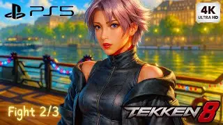 Tekken 8 Law vs Jun Fight 2 ⚡ tekken8 #tekken8gameplay #gaming #gameplay #games 