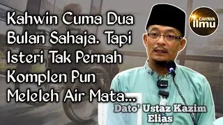 MELELEH AIR MATA SUAMI DIA BILA SAYA ZIARAH | Dato' Ustaz Kazim Elias