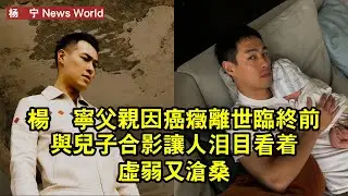 杨佑宁父親因癌症離世！臨終前與兒子合影讓人淚目，看著虛弱又滄桑 #杨佑宁 #yangyouning #yangyouning杨佑宁