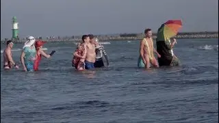 Warnemünder Wintervergnügen. Zwischen Sonnenschein und Orkantief