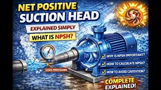 Net Positive Suction Head (NPSH) | Concept, Types & Importance