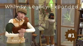 ❄️ a slow and snowy start ❄️ | Whimsy Stories EXPANDED Legacy Challenge | Gen 8 | Ep 1 | Sims 4