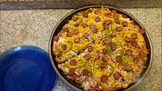 Pizza de massa de farinha de arroz - SG
