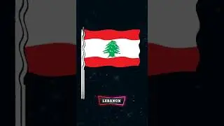 LEBANON - National flag.
