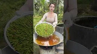 How to crispy green chili recipe #shorts #shortvideo #cooking #food #recipe