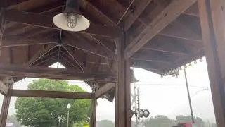 Rain, Thunder at Train Platform Sleep in Minutes Relax Concentrate Read Meditate Ambient White Noise