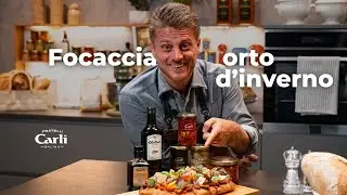 Focaccia Orto d&rsquo;Inverno | Fulvio Marino x Fratelli Carli