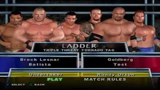 WWE SMACKDOWN PS2 GAMEPLAY #PS2 #wwe