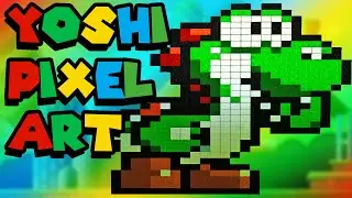 Yoshi Pixel Art - Ark Survival Evolved