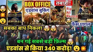 Animal 🤯 Advance Booking Report | Animal First Day Box Office Collection | Animal Collection