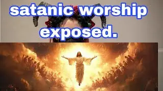 Ex-satanic exposed their experience and convert to Christianity..
