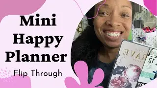 Mini Happy Planner Flip Through