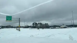 LIVE - Ice Storm Day 2 - Louisiana & Texas