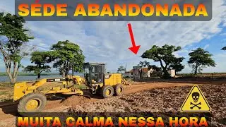 TRABALHEI NA FAZENDA ASSOMBRADA OLHA A BUCHA PATROL 140k CATERPILLAR